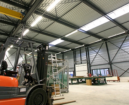 Nieuwbouw kantoor en bedrijfshal Echt